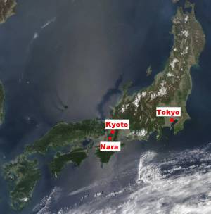 Japan map